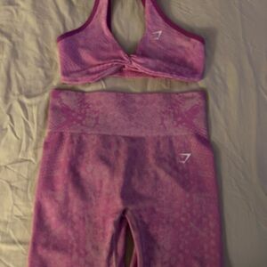 Gymshark Adapt X Whitney set in pink